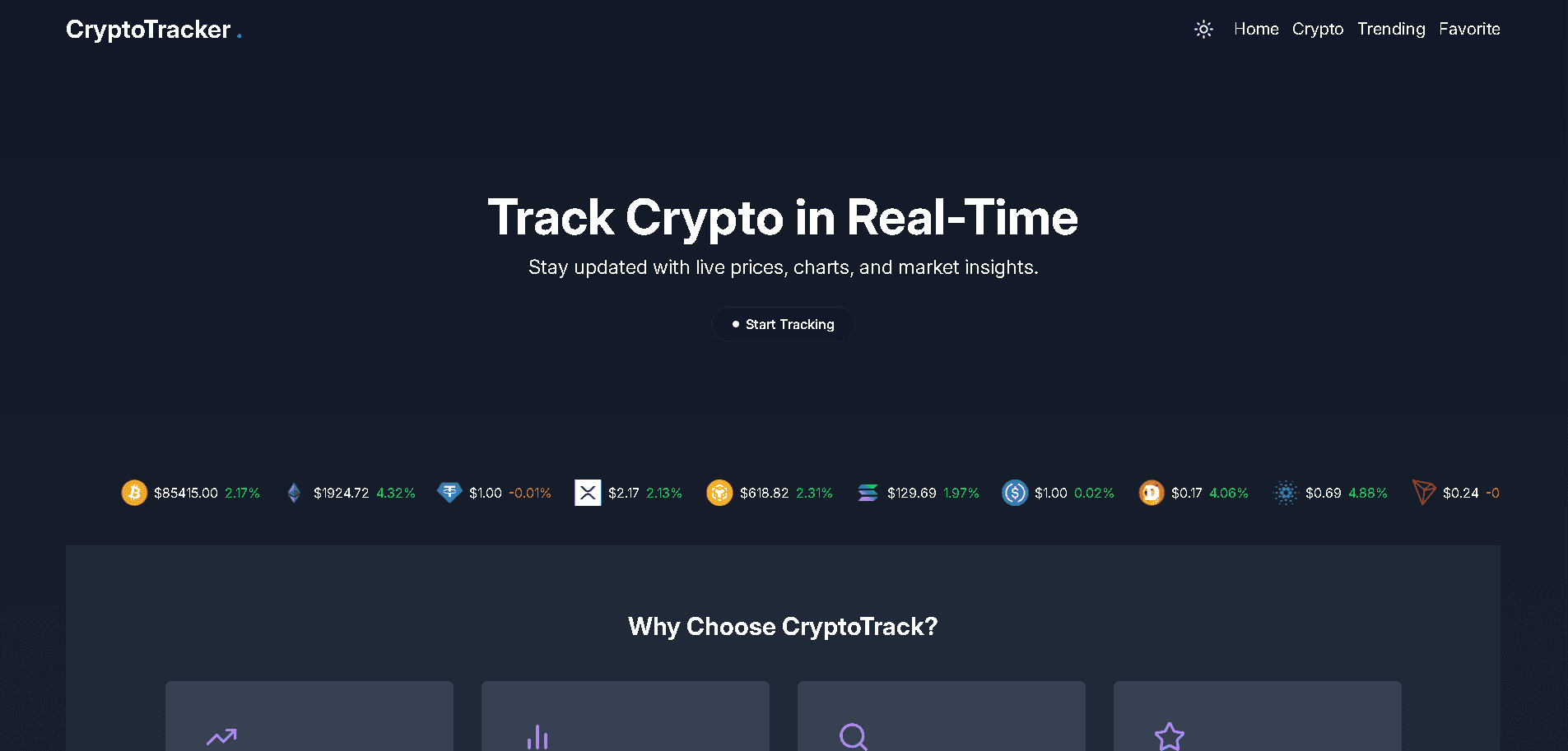 CryptoTracker