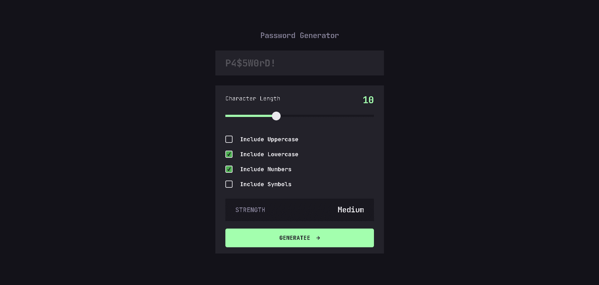 GenStrongPass